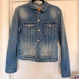 Levi's Light Blue Washed Denim Jean Jacket